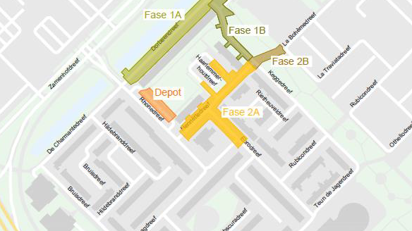 Inloop Werkzaamheden omgeving Taagdreef